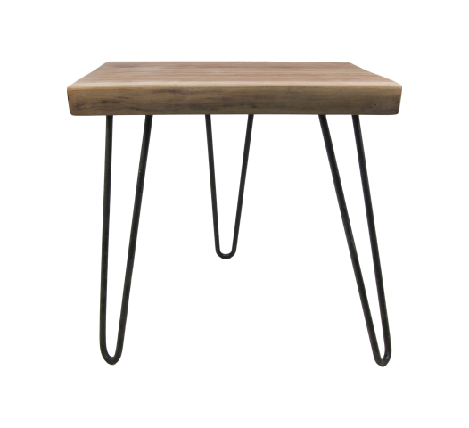 Boomstamblad RH - 50x40x5 - Naturel - Teak HSM