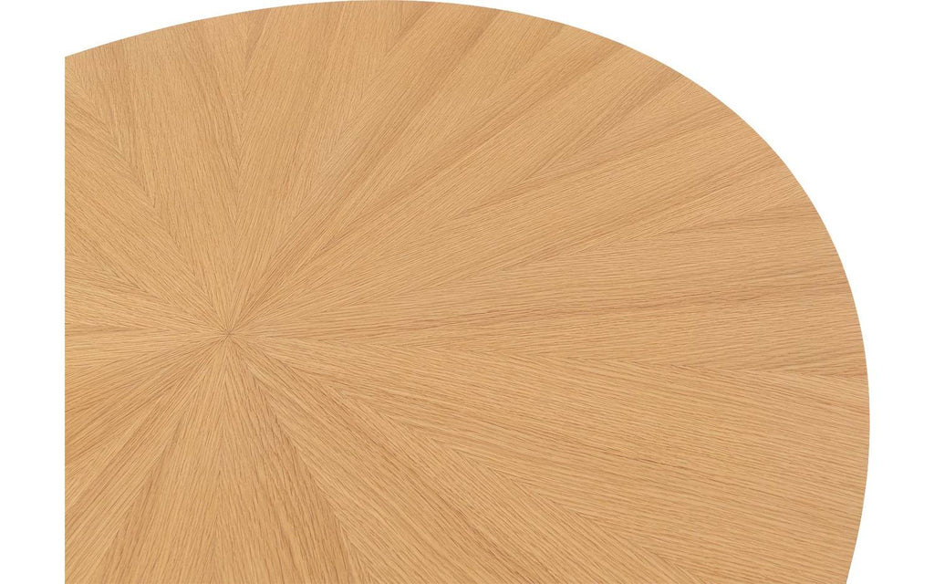 Eetkamertafel Julia 120 rond eik naturel - RVD