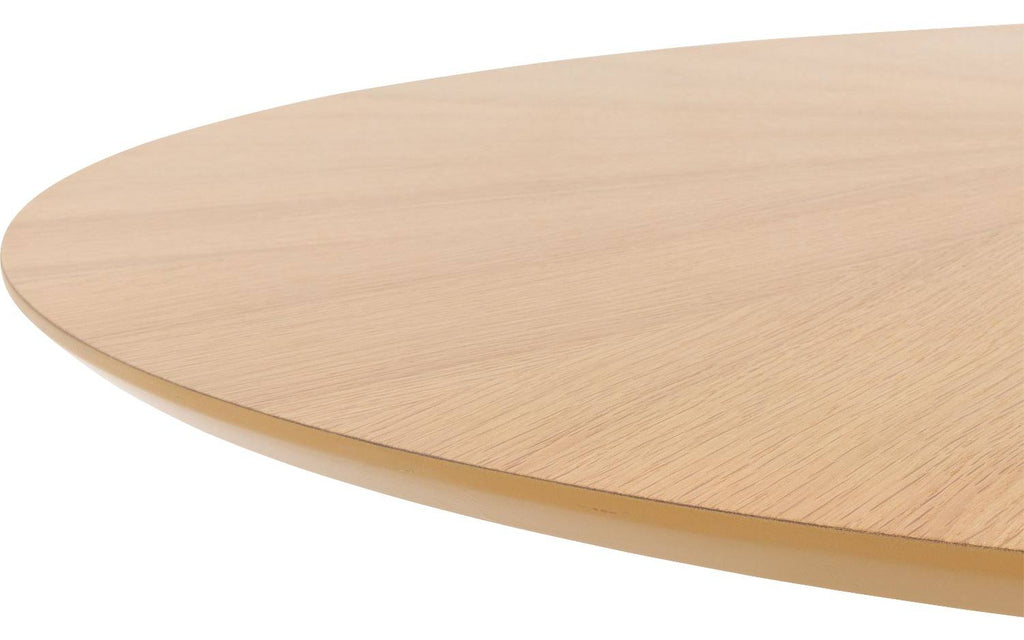 Eetkamertafel Julia 120 rond eik naturel - RVD