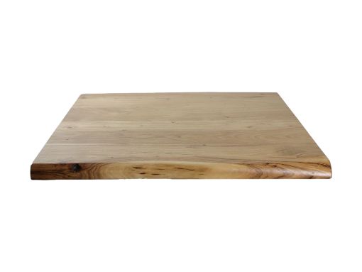 Live edge tafelblad - 80x80x4 - Waturel - Acaciahout