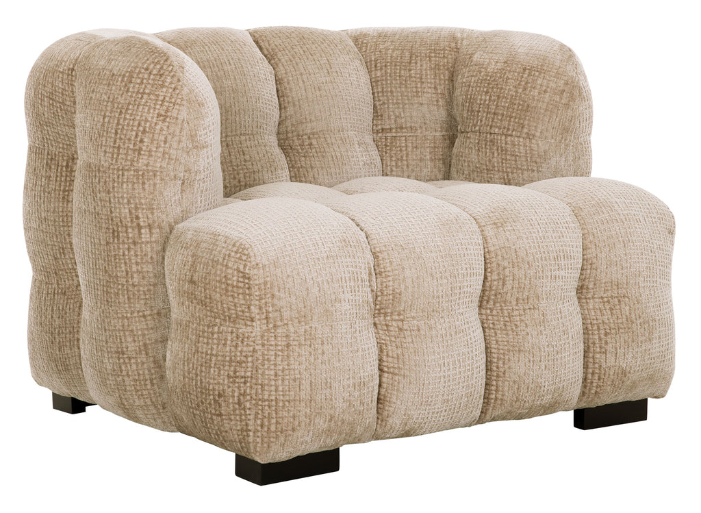 Lounge stoel Mars zandkleurig - DTP