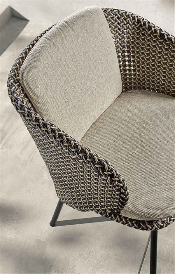 Outdoor loungeset Modesto VDC weaving oyster - alles ook apart te verkrijgen