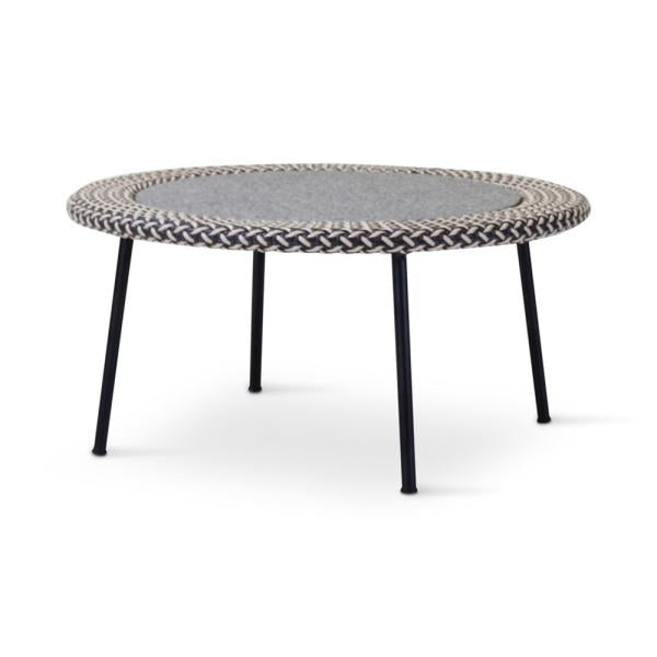 Outdoor loungeset Modesto VDC weaving oyster - alles ook apart te verkrijgen