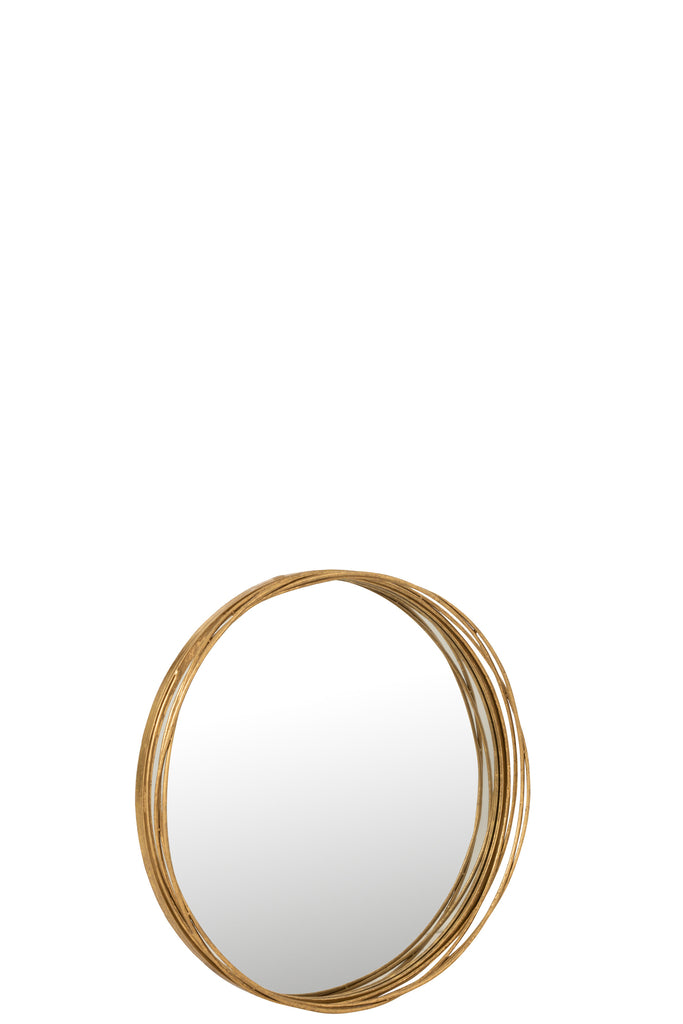Spiegel Aurora Rond ijzer/glas S - J-LINE