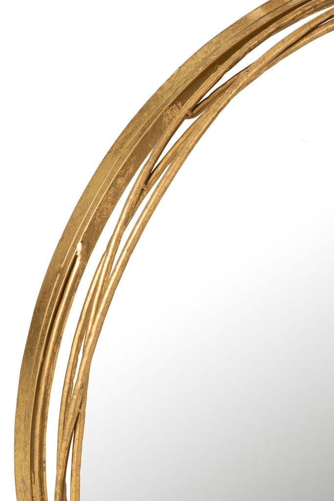 Spiegel Aurora Rond ijzer/glas S - J-LINE
