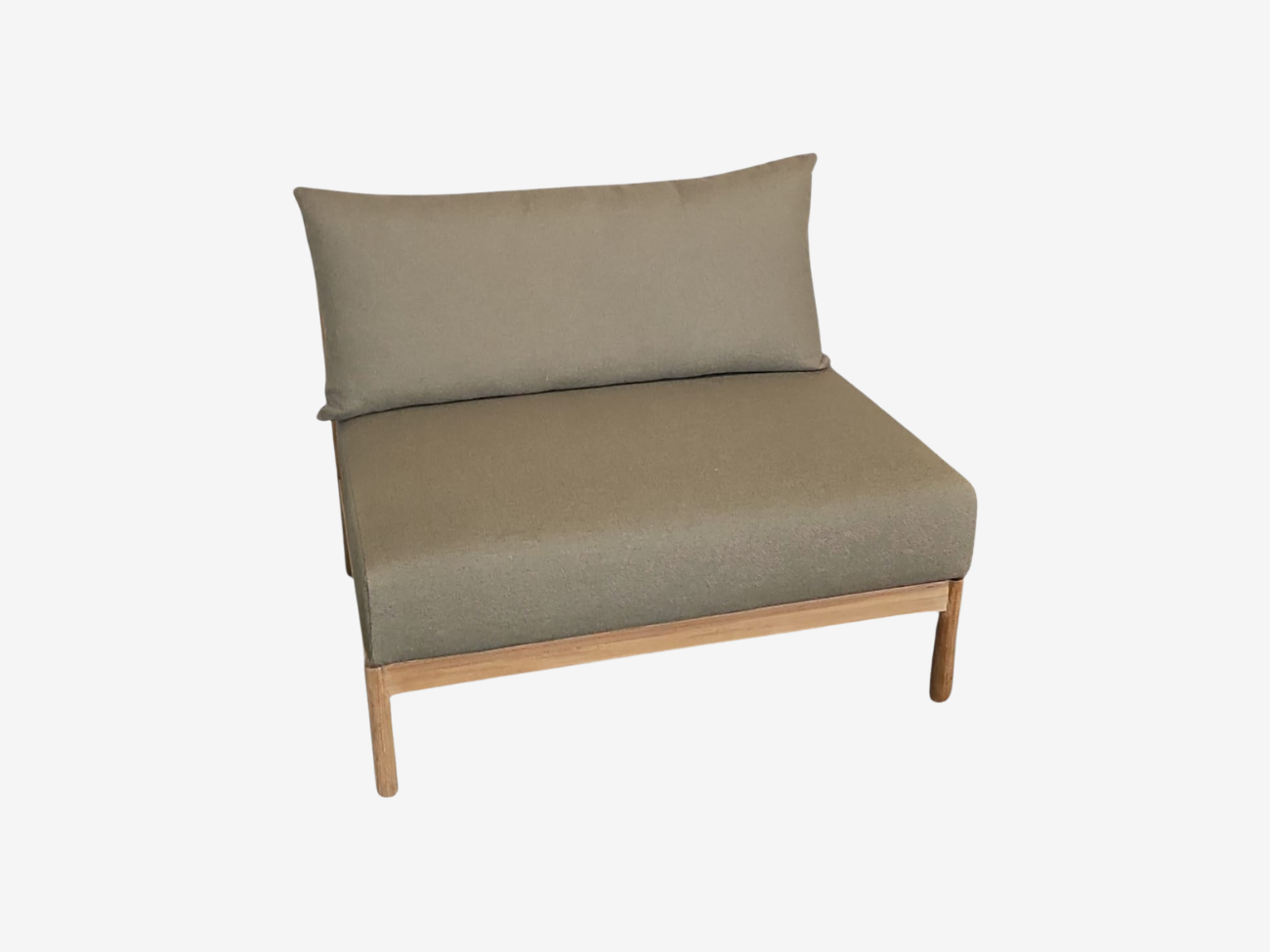 Outdoor lounge set Yuki teak/rope - PRN