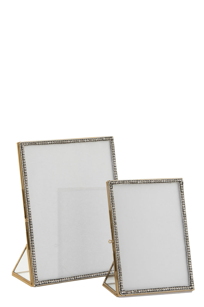 Fotolijst Juweel Metaal/Glas Goud L - J-LINE