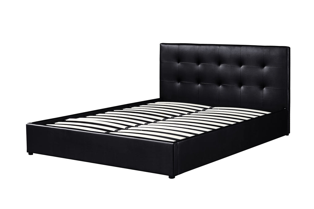 PROMO - Bed met koffer 'Porto' 160x200 zwart - RS
