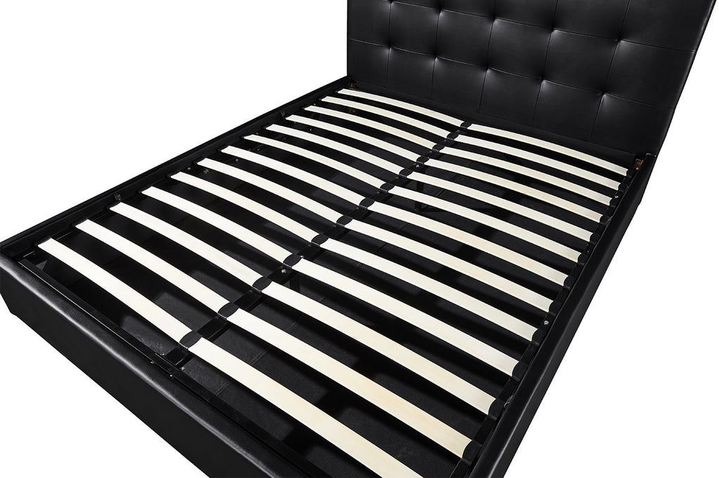 PROMO - Bed met koffer 'Porto' 160x200 zwart - RS