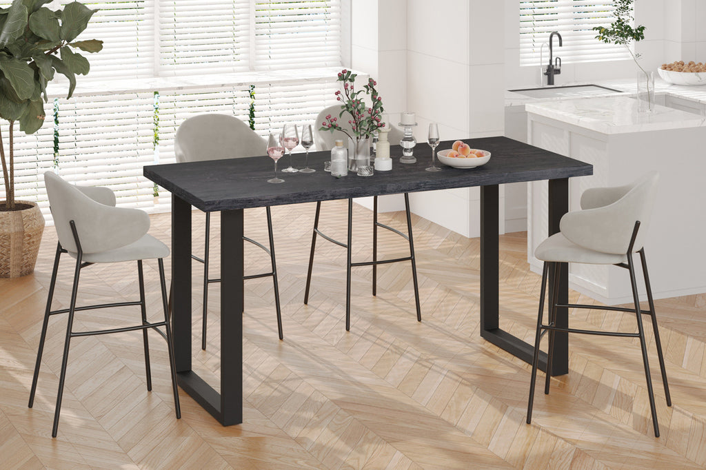 PROMO - Countertafel 'Alexander' 180 mango donkerbruin RS