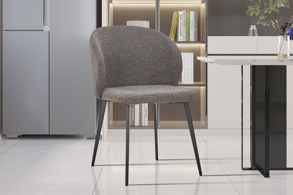 Stoel 'Toledo' Bouclé Grey RS