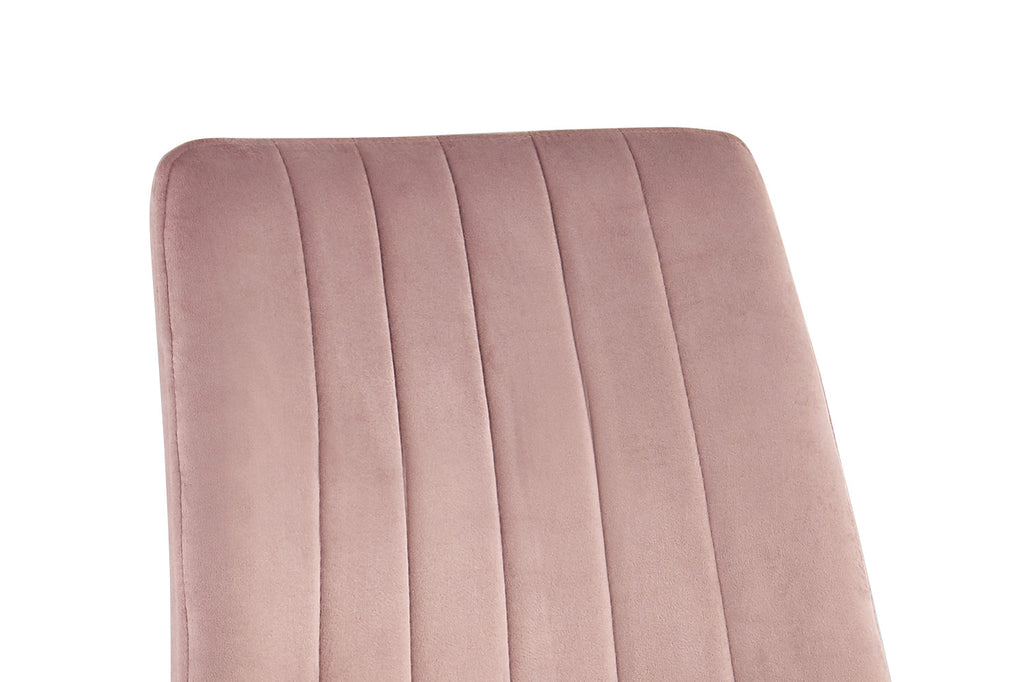 Stoel 'Willis' Velvet Pink RS