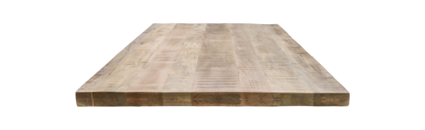 Tafelblad Portland - 240x100x2,5+2,5 - Naturel - Mango HSM