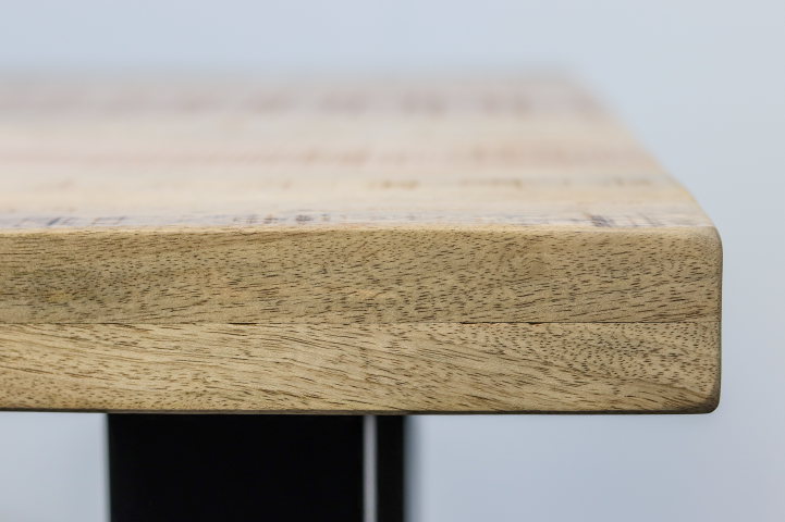 Tafelblad Portland - 240x100x2,5+2,5 - Naturel - Mango HSM