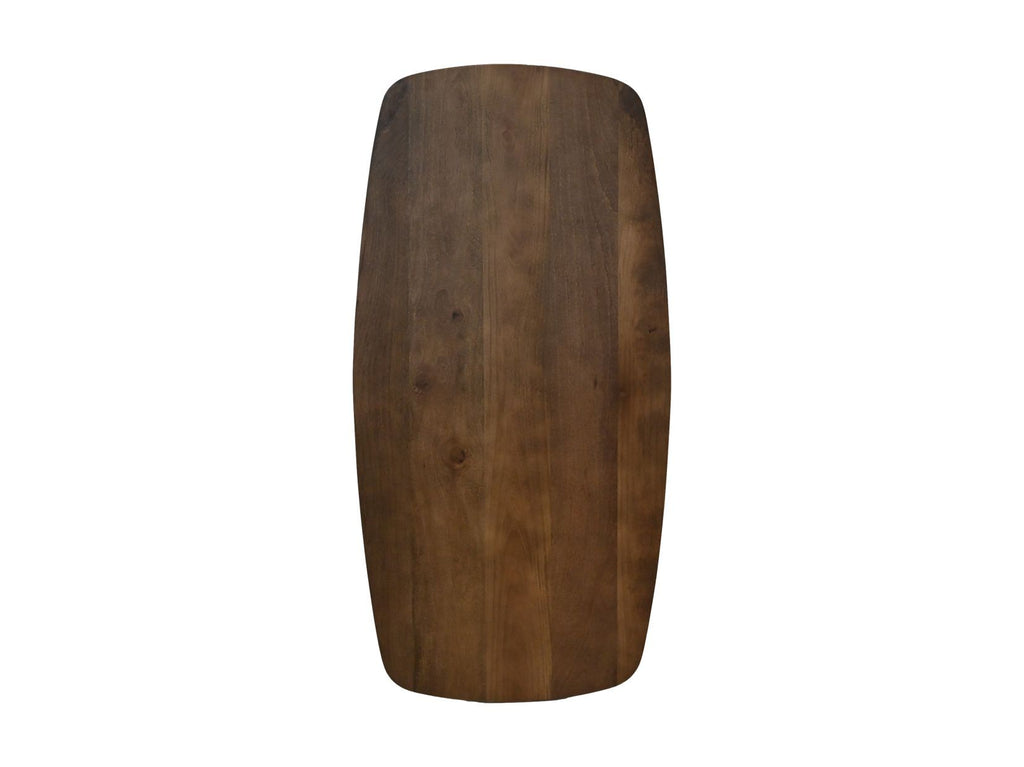 Eettafel Deens ovaal 220 Naturel-Mango/Metaal HSM
