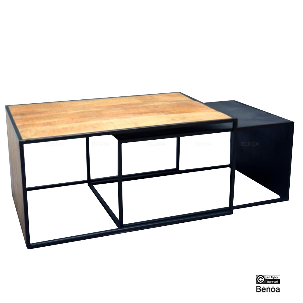 Salontafel rechthoekig, 2 stuks BNO