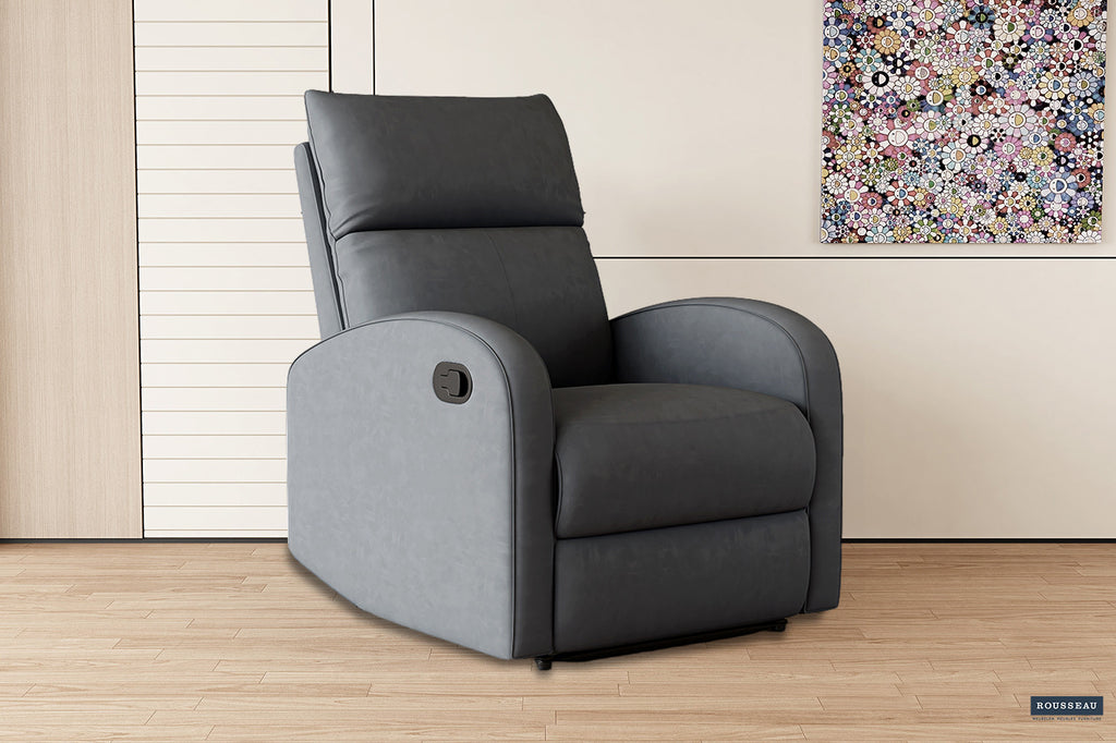 Relaxfauteuil 'France' PU zwart RS