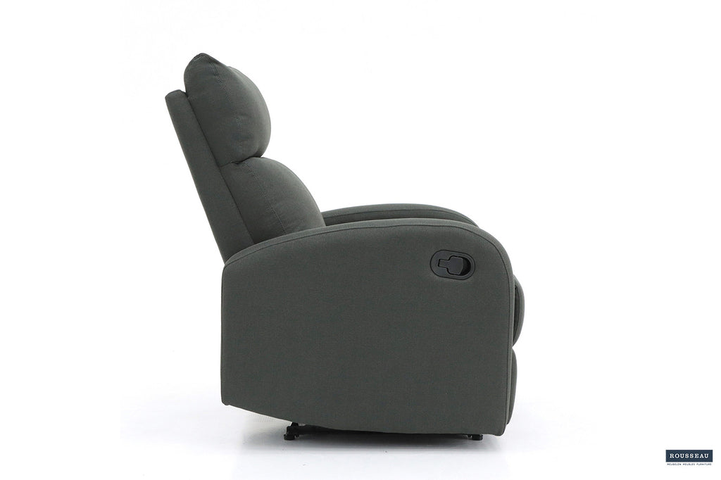 Relaxfauteuil 'France' PU grijs RS