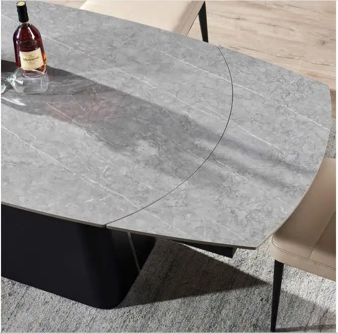 Eettafel Rick 160 verlengbaar wit marmer - RVD