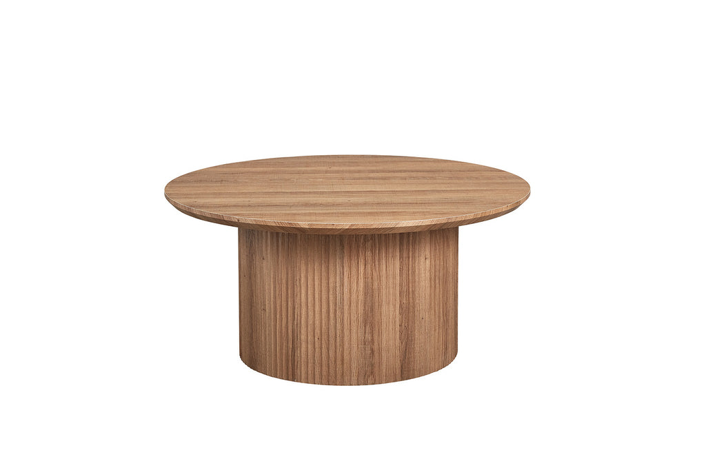 Salontafel 'Lagos' 80 rond decor oude eik RS
