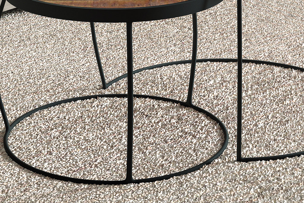 Salontafel 'Lars' S/2 Mango hout RS