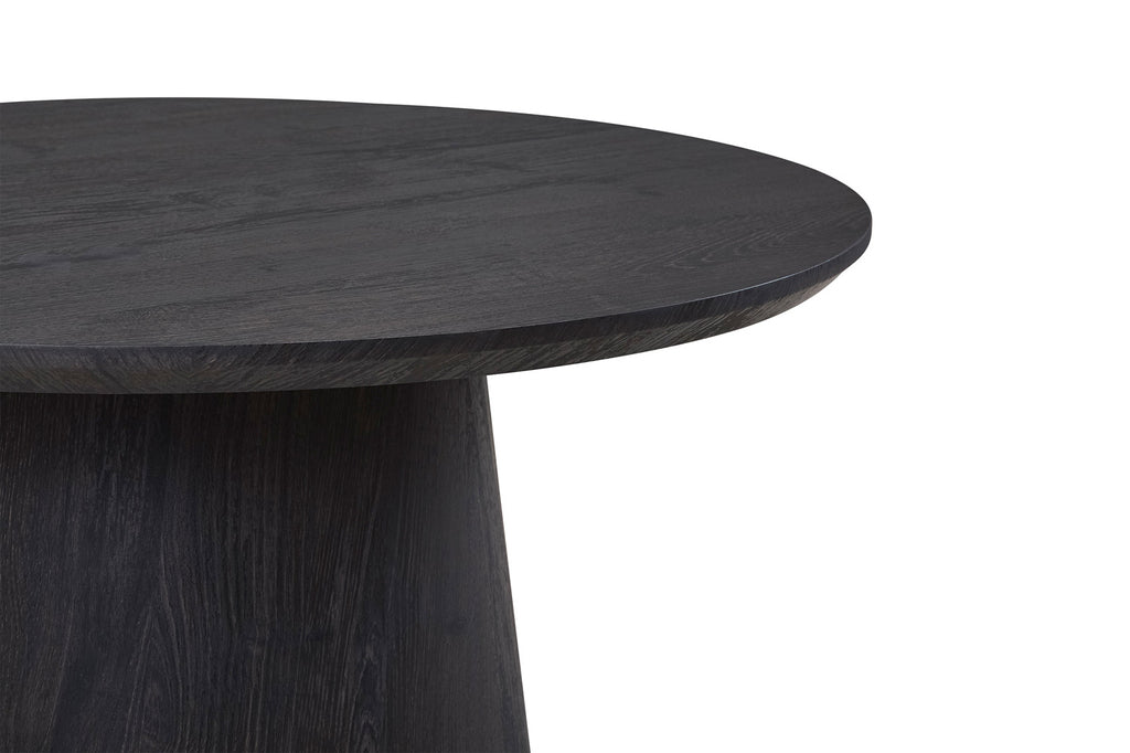Salontafel 'Miklos' 80 cm rond donkerbruin - RS