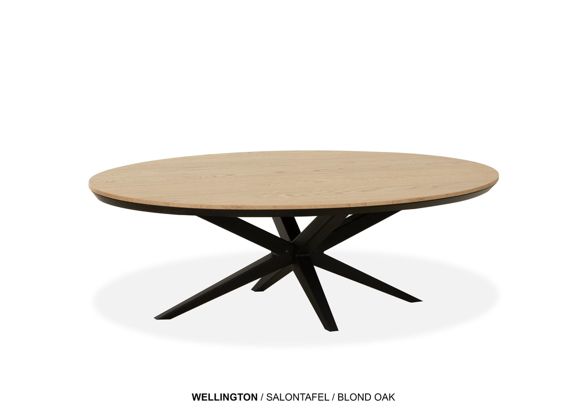Salontafel Wellington rond of ovaal lamulux - MX