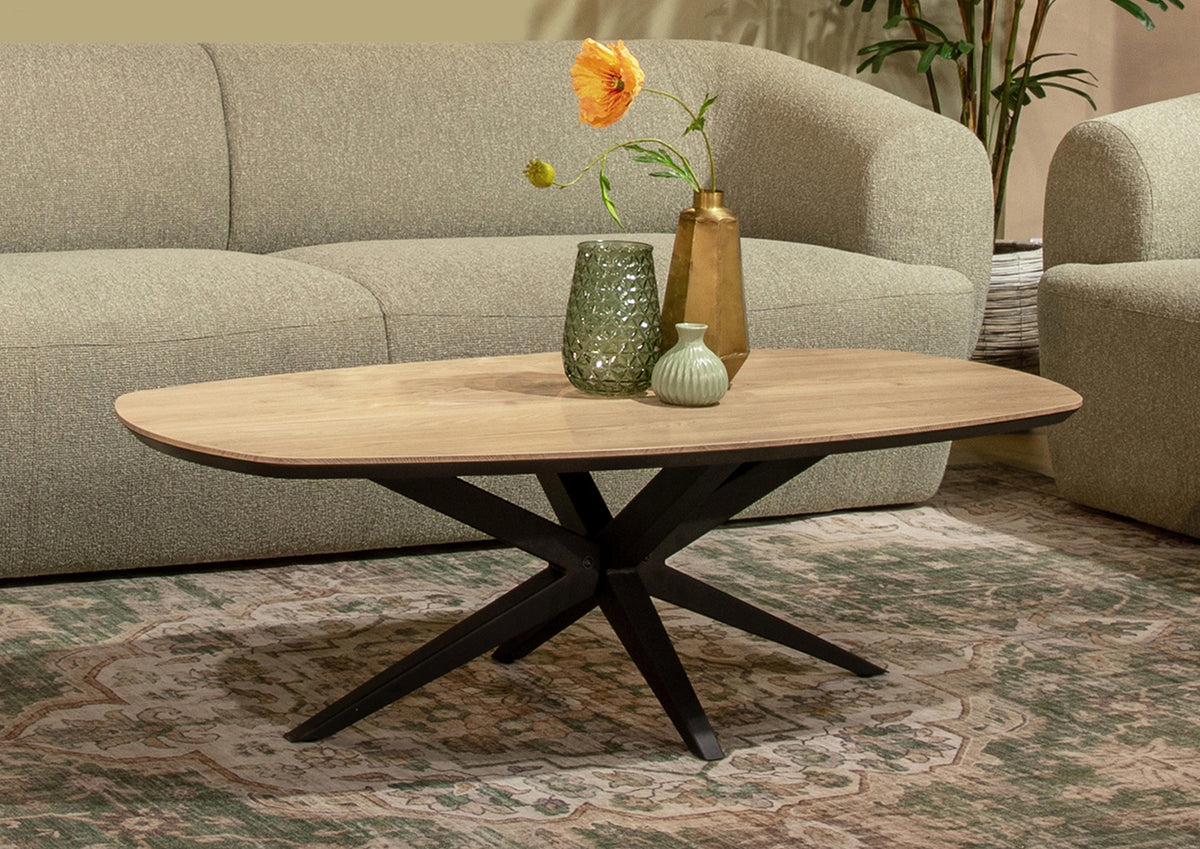 Salontafel Wellington rond of ovaal lamulux - MX