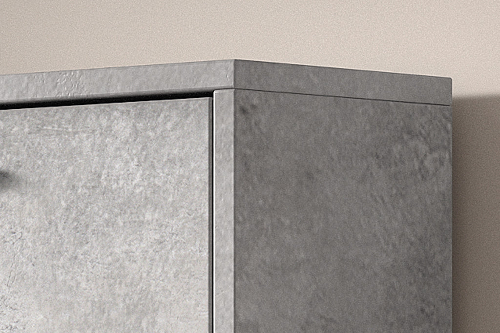 Schoenenkast Carini 3 lades beton - RS