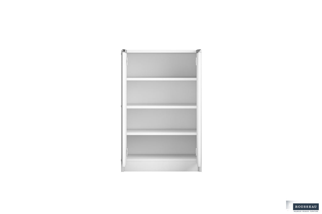 Schoenenkast 'Lilly' 2 deuren wit - RS