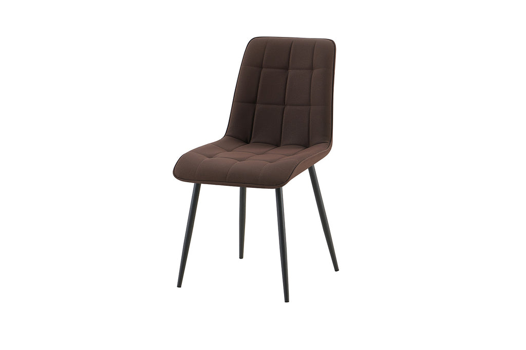 Set van 4 stoelen 'Furas' PU Donkerbruin RS