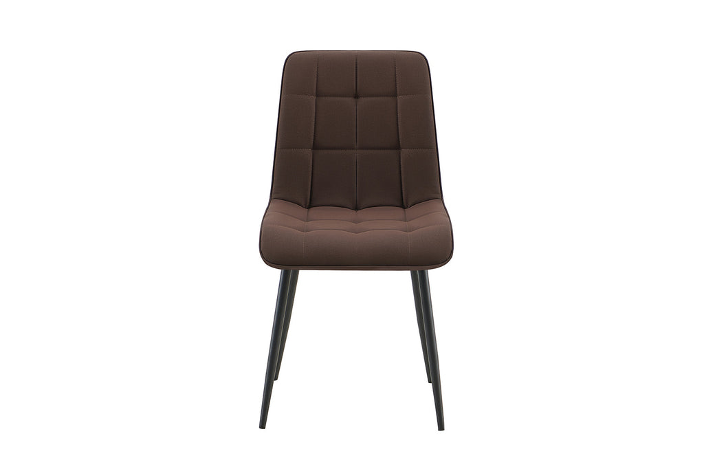 Set van 4 stoelen 'Furas' PU Donkerbruin RS
