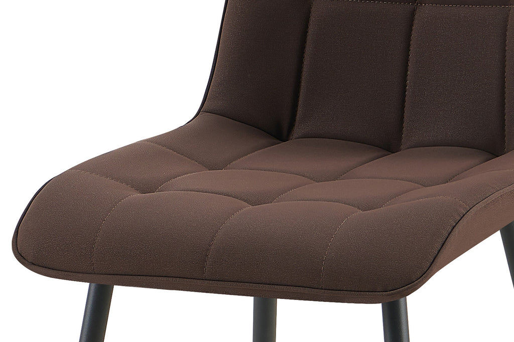 Set van 4 stoelen 'Furas' PU Donkerbruin RS