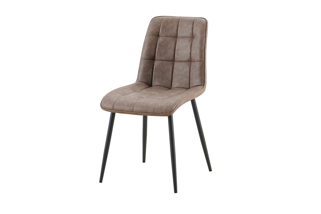 Set van 4 stoelen 'Furas' Vintage PU Bruin RS
