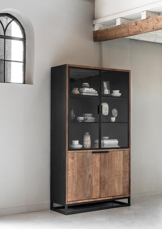 Vitrinekast Cosmo DTP - 2x2 deuren.