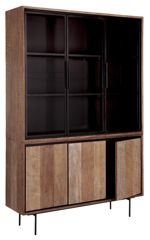 Vitrinekast Metropole M 2x3 deuren - DTP