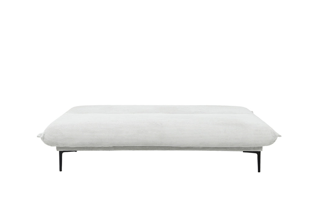 Slaapbank 'Alisa' corduroy lichtgrijs RS