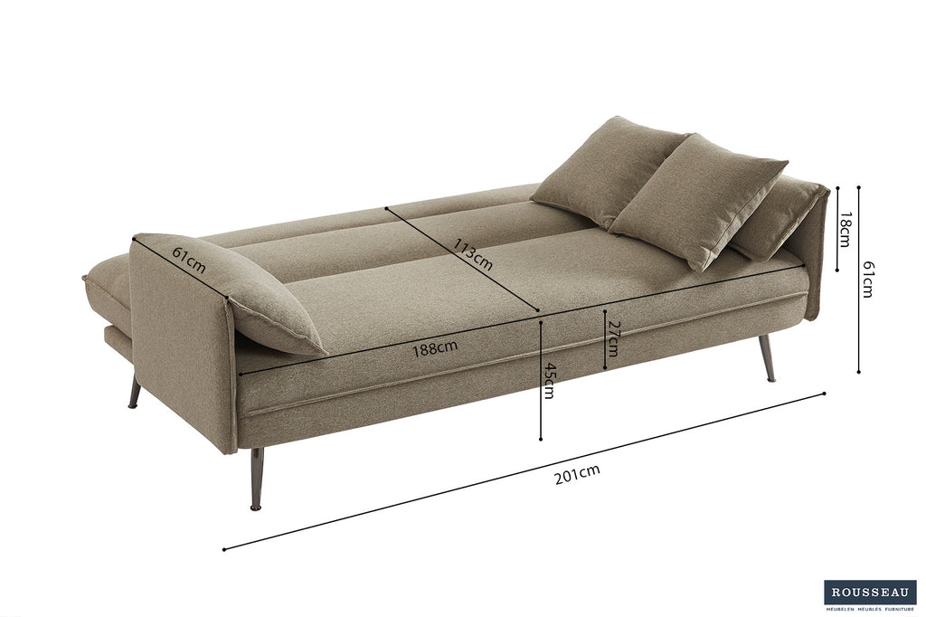 Slaapbank Sivas beige RS