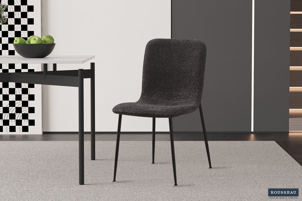 Stoel 'Alice' Bouclé Grey  RS