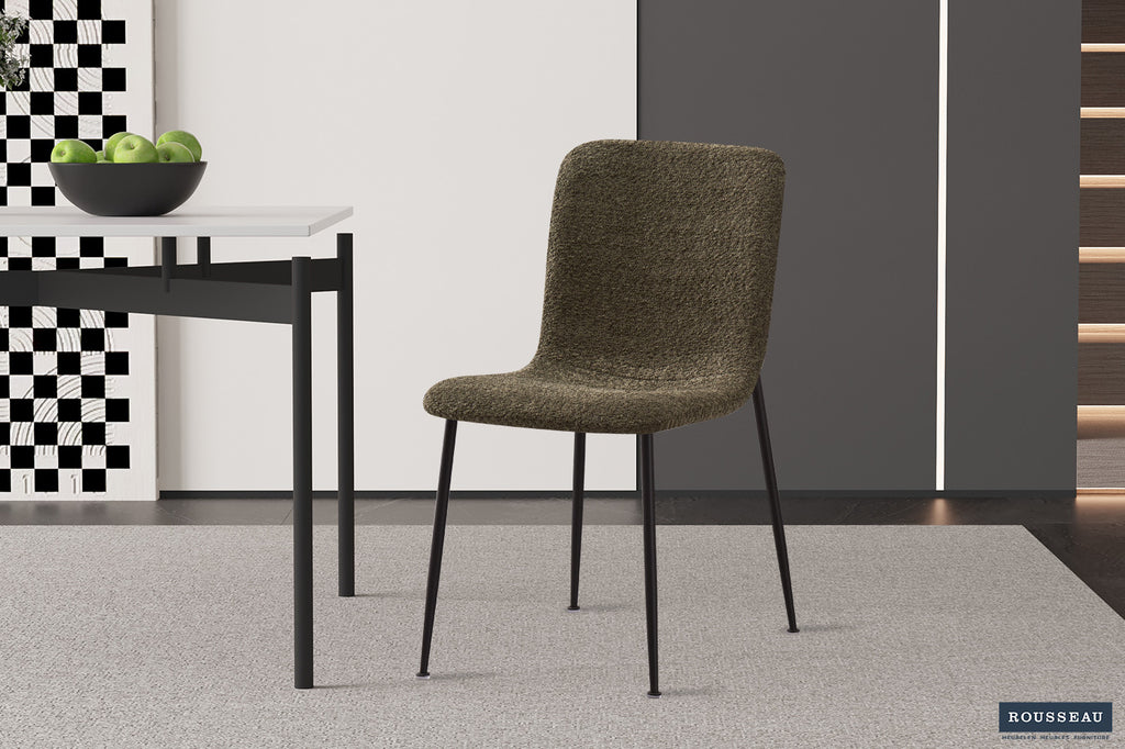Stoel 'Alice' Bouclé Green  RS