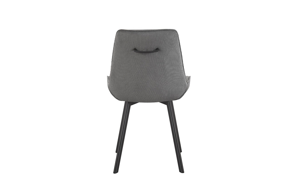 Stoel 'Amelie' Corduroy Grey  RS