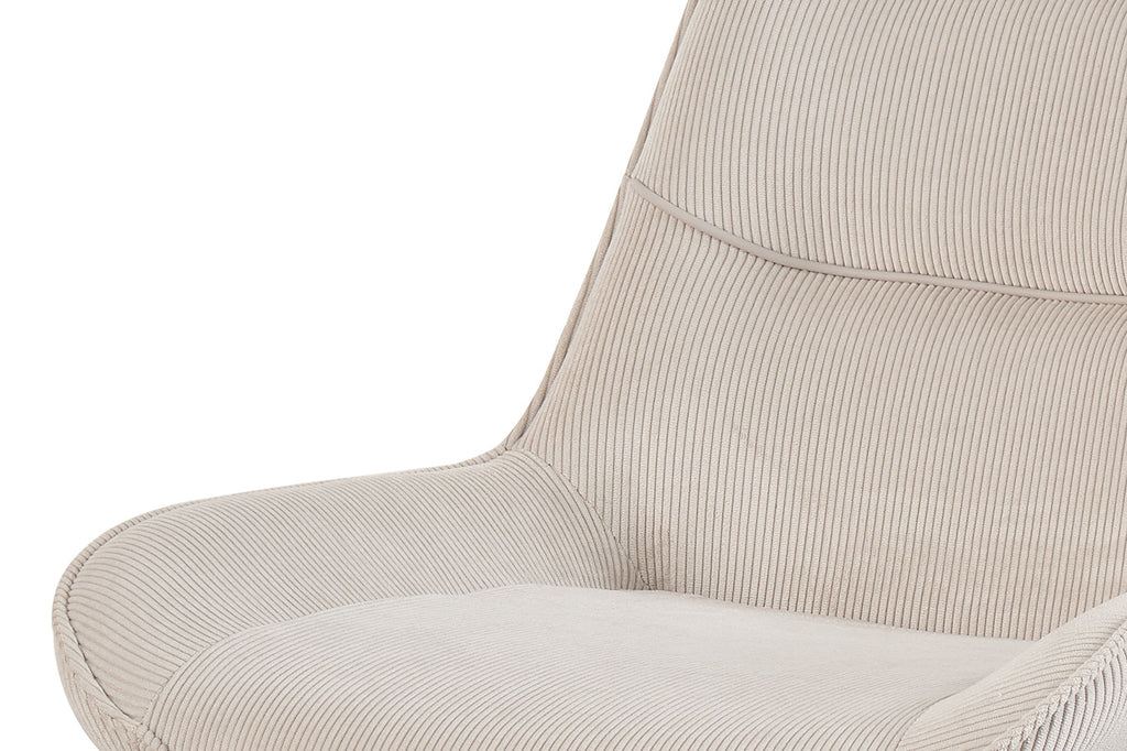 Stoel 'Amelie' Corduroy Sand RS