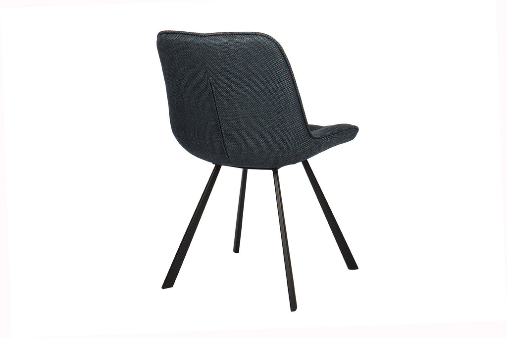 Stoel 'Ariba' Fabric Dark Blue  RS
