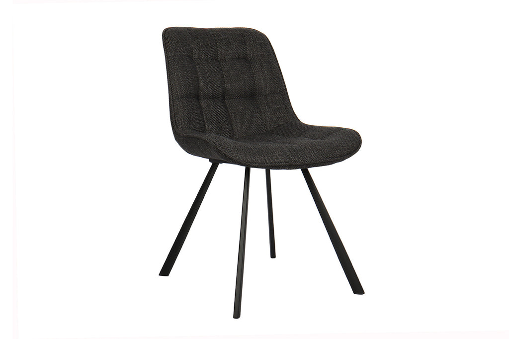 Stoel 'Ariba' Fabric Dark Grey RS