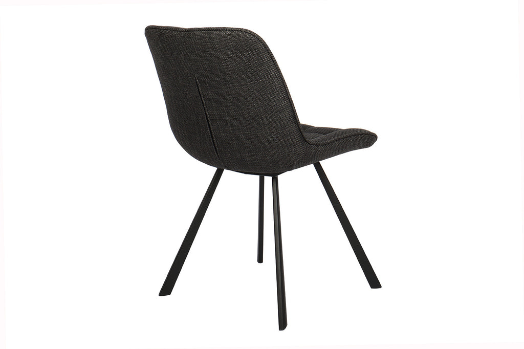 Stoel 'Ariba' Fabric Dark Grey RS
