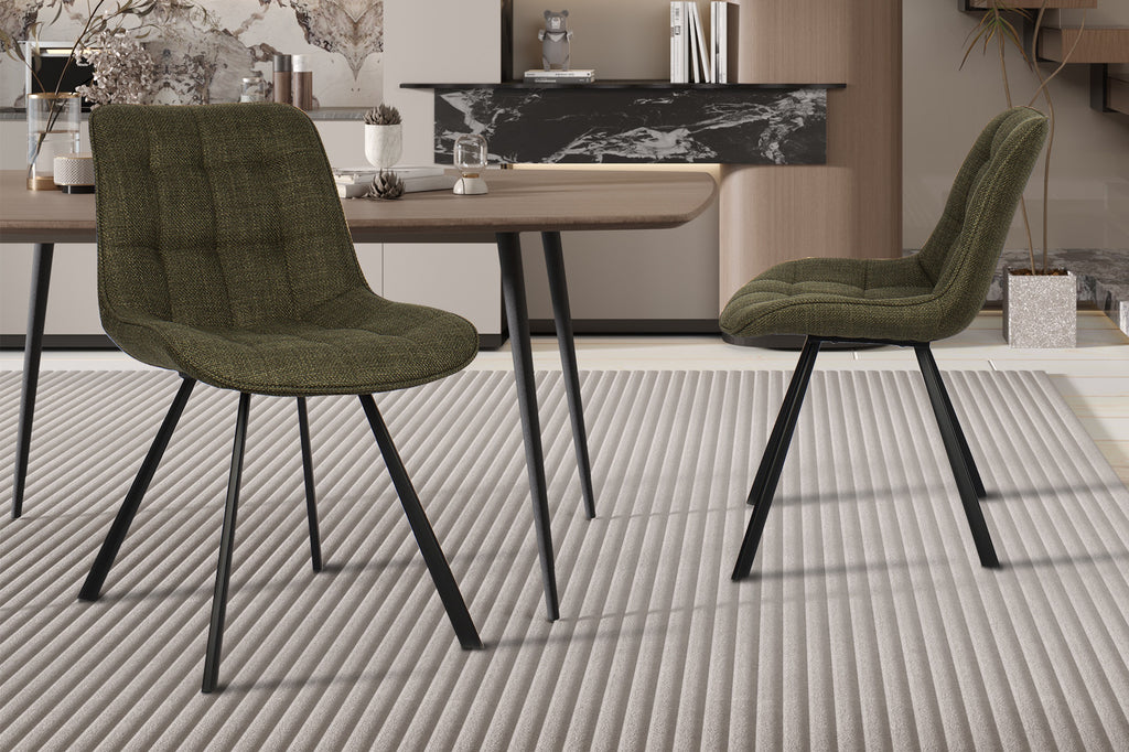 Stoel 'Ariba' Fabric Green  RS