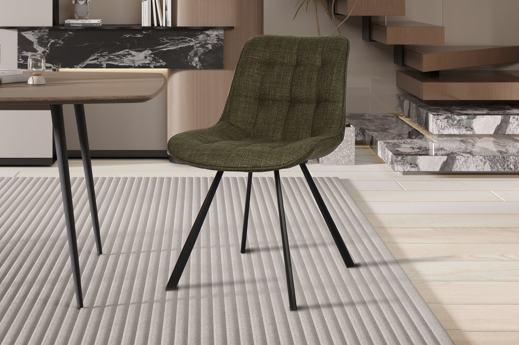 Stoel 'Ariba' Fabric Green  RS