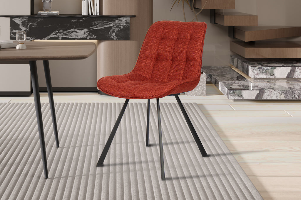 Stoel 'Ariba' Fabric Red  RS