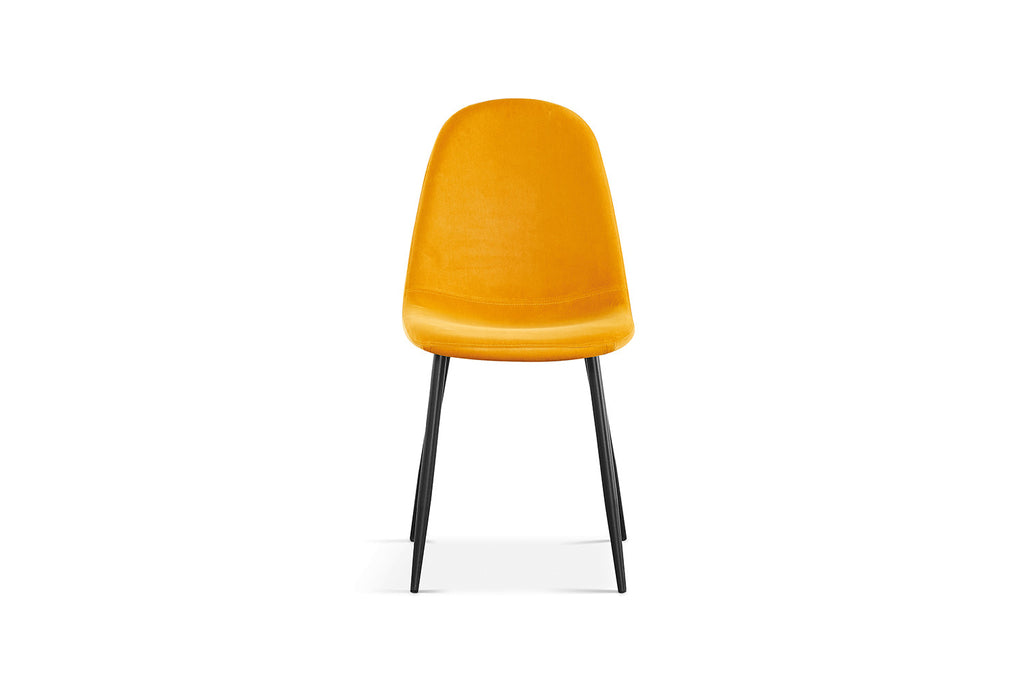 Stoel 'Boy' Velvet Yellow RS