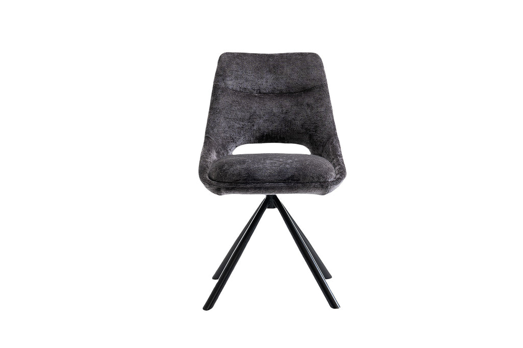 Stoel 'Dante' Fabric Grey ) RS